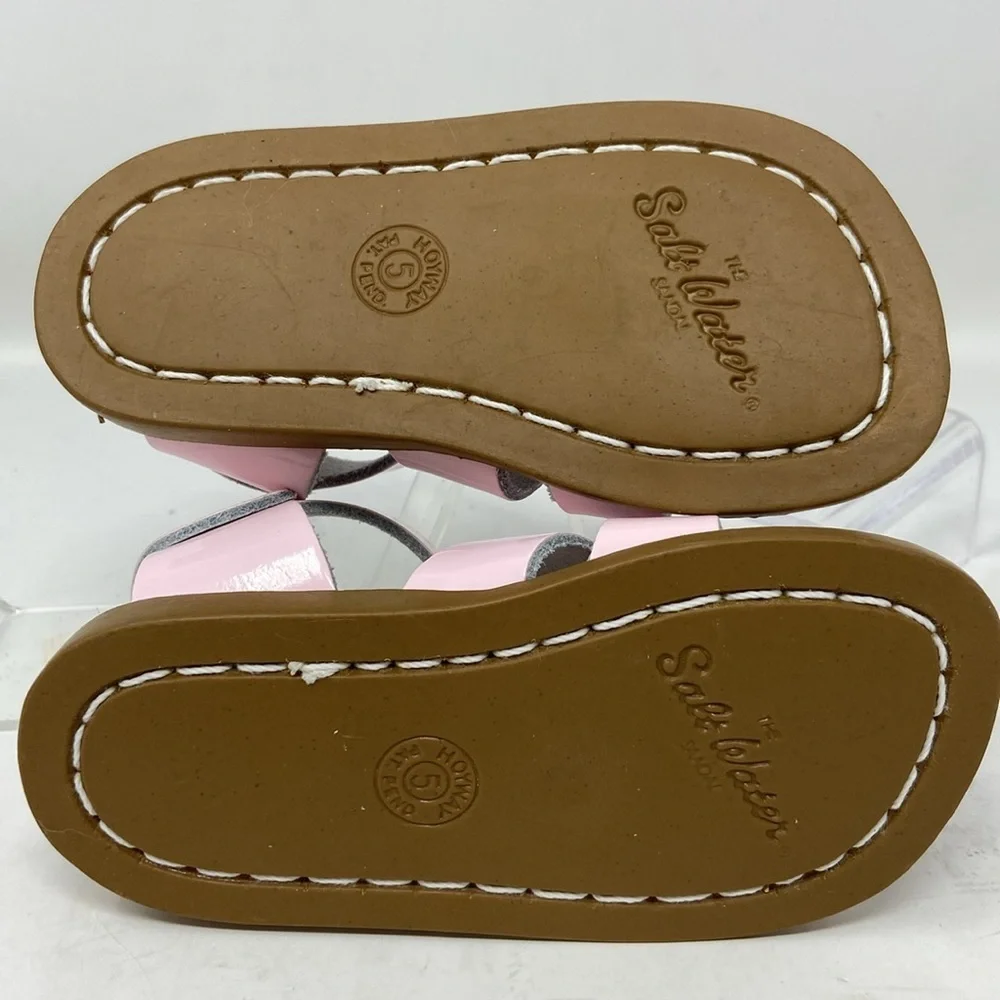 NWOT Salt Water Original Shiny Pink - Toddler Size 5 - Picture 6 of 12